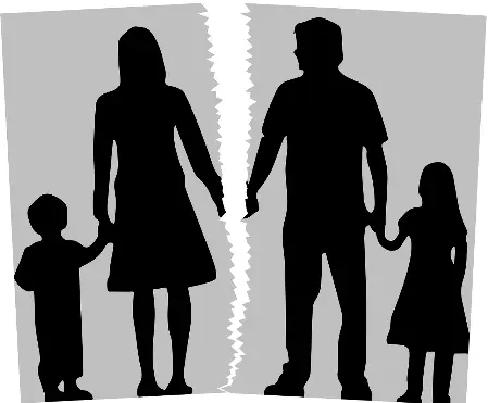 Trennung, Scheidung mit Kindern